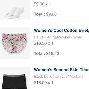 Tommy John Cool Cotton Brief sz Small Xmas style